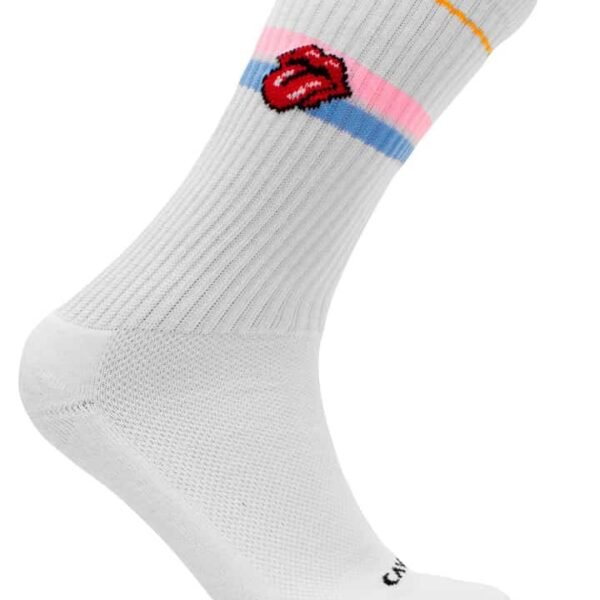 Medias deportivas blancas