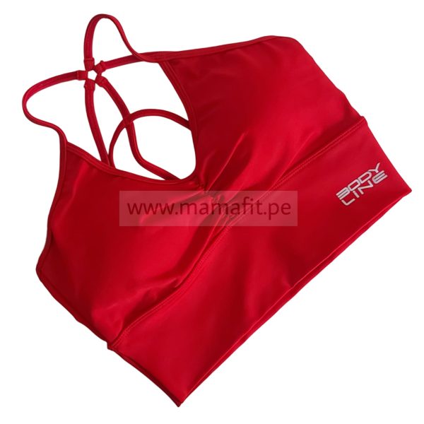 Top summer rojo (S-M)