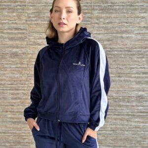 Buzo deportivo azul marino (M)