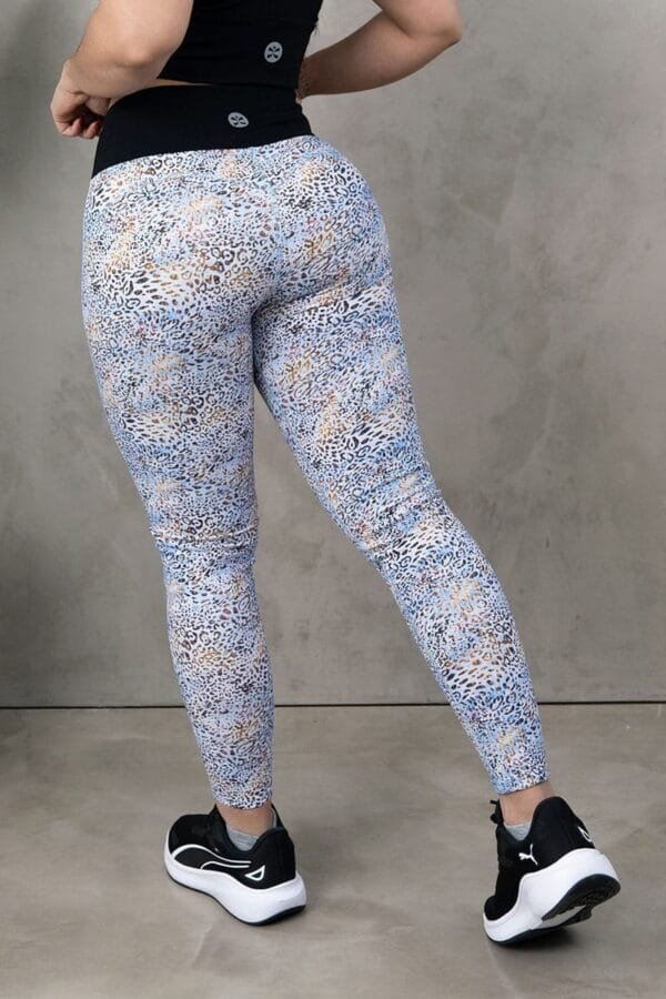 Tobillero suple print celeste - Imagen 2