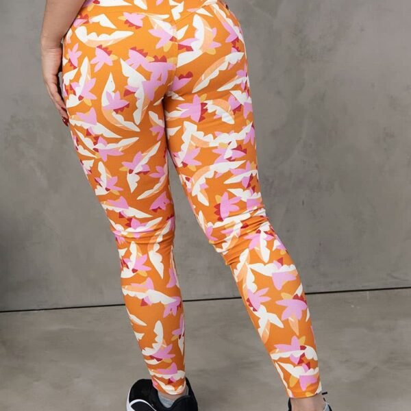 Tobillero suplex print naranja