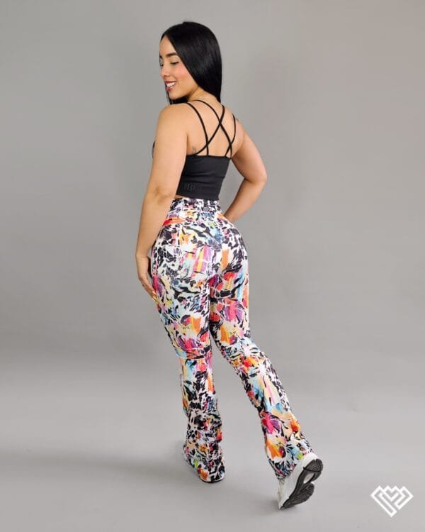 Conjunto flare print - Imagen 4