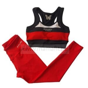 Conjunto mia rojo