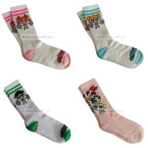 Pack de medias deportivas Chicas super poderosas