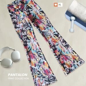 Tobillero flare print colors