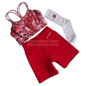 Conjunto deportivo rojo