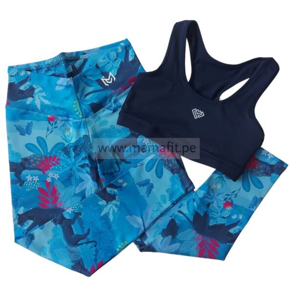 Conjunto print azul (S-M y L)