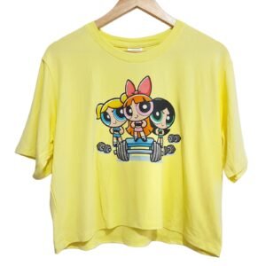 Polo super poderosas amarillo