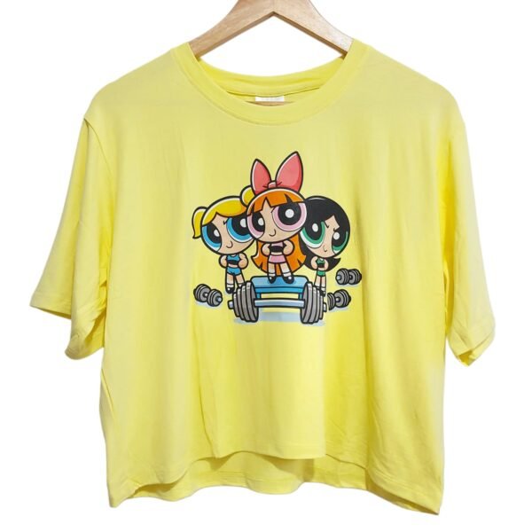 Polo super poderosas amarillo