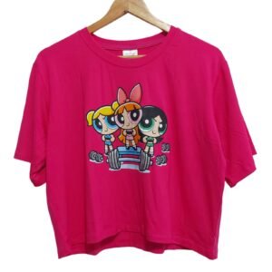 Polo super poderosas fucsia