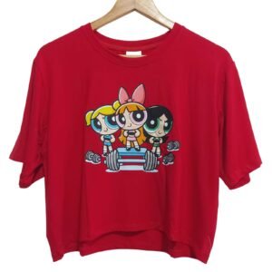 Polo super poderosas rojo