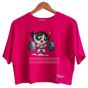 Crop bellota fucsia