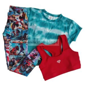 Conjunto deportivo cómic