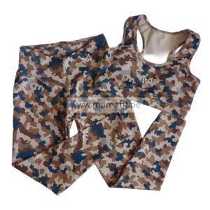 Conjunto print beige (talla L)