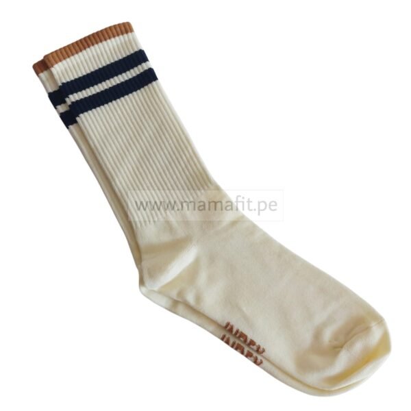 Medias deportivas crema