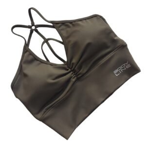 Top deportivo verde militar (estándar S-M)