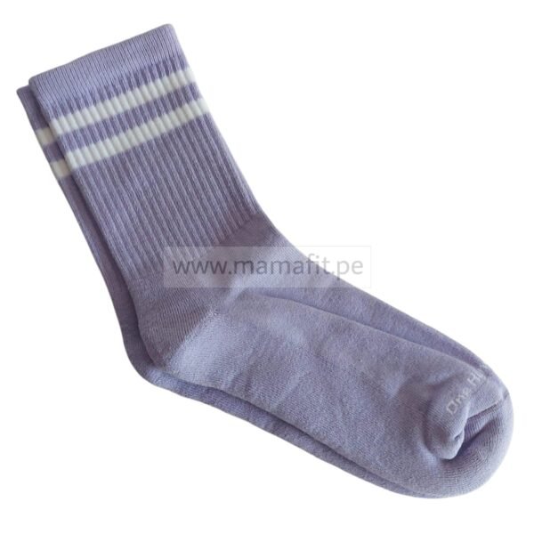 Medias deportivas lila