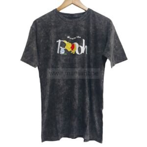 Polo oversize Pooh negro