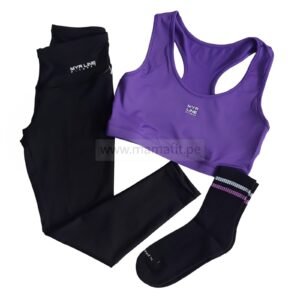 Conjunto deportivo basico negro