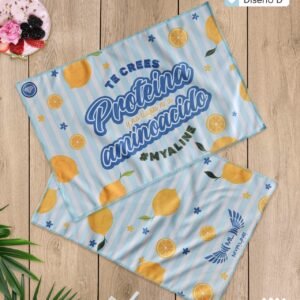 Toalla deportiva proteína