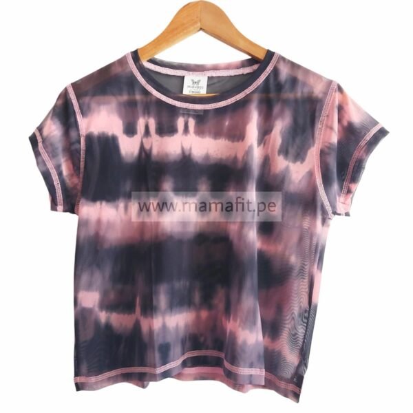 Sudadera tie dye fucsia