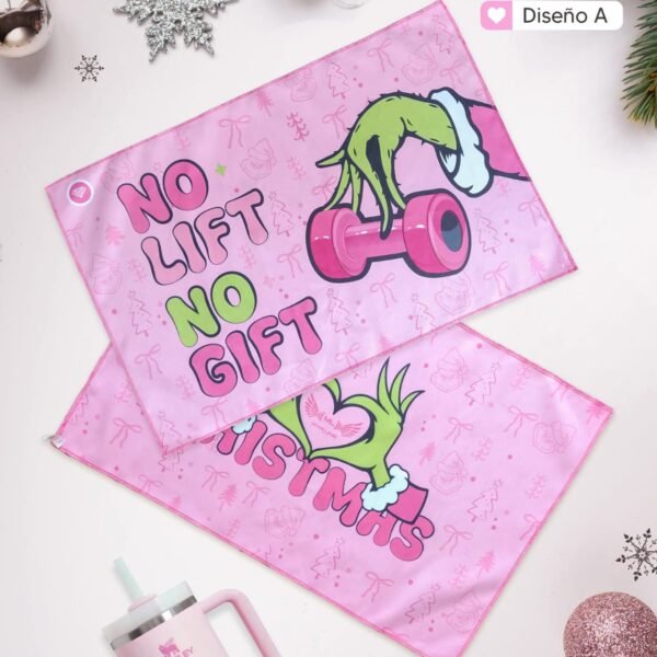 Toalla deportiva grinch