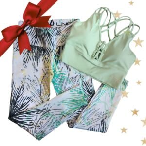 Conjunto print menta (S-M)