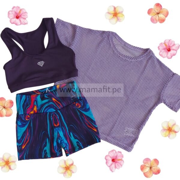 Conjunto Summer uva