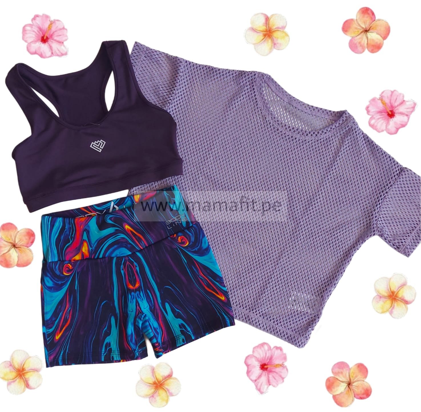 Conjunto Summer uva