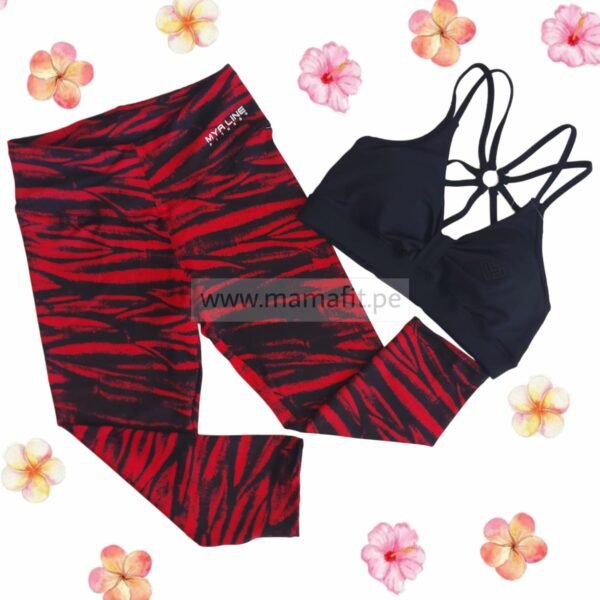 Conjunto deportivo rojo