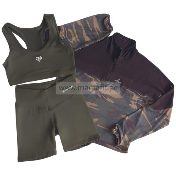Conjunto print militar