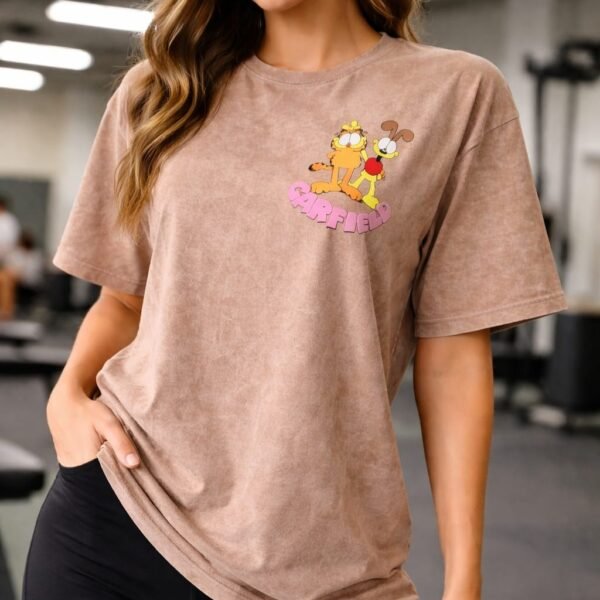 Polo oversize garfield beige