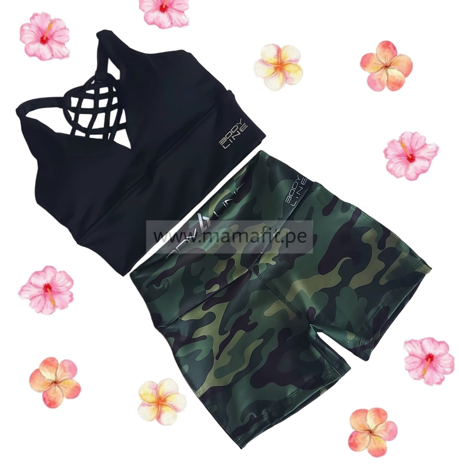 Conjunto print militar