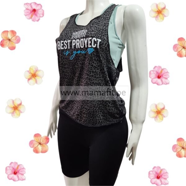 Conjunto básico negro (talla L)