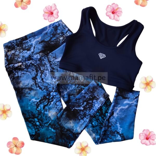 Conjunto colombia azul