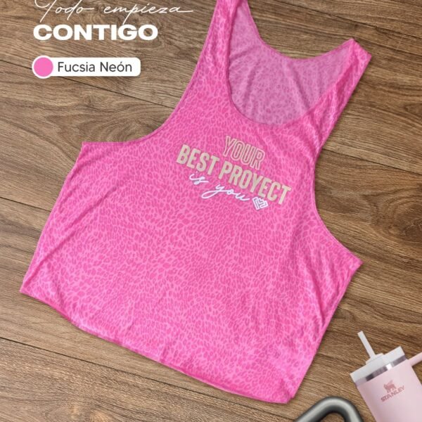 Sudadera minipool fucsia neón