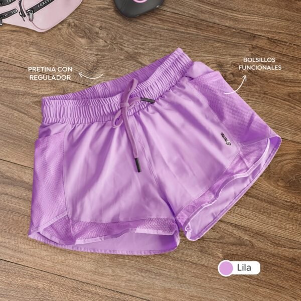 Doble short lila (S y M)