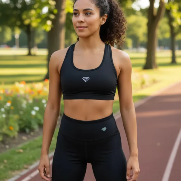 Conjunto biker negro (estándar S-M)