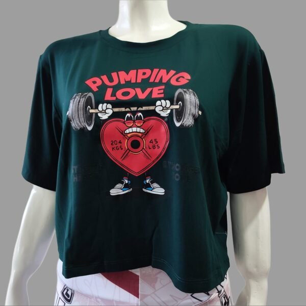 Crop oversize pumping verde