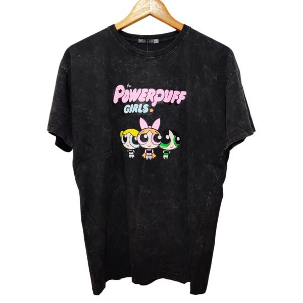 Polo oversize superpoderosas negro