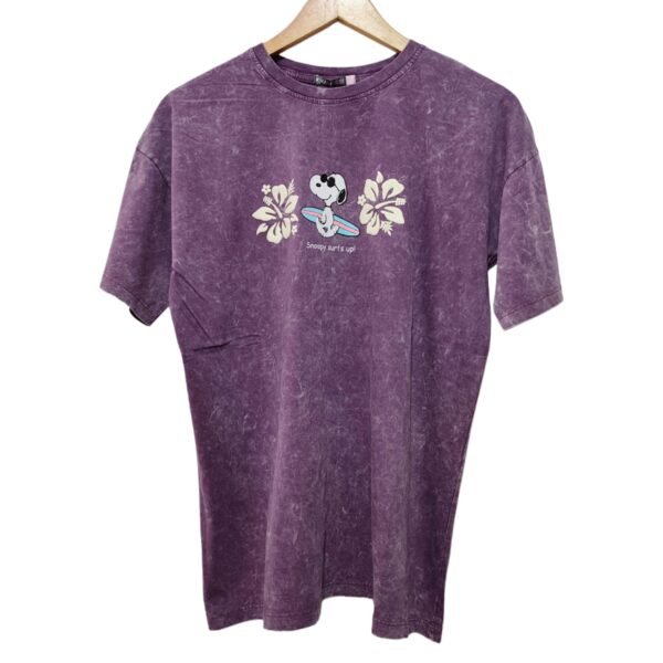 Polo oversize summer violeta