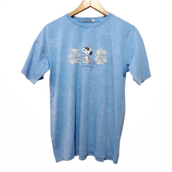 Polo oversize summer celeste