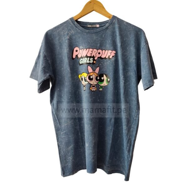 Polo oversize superpoderosas acero