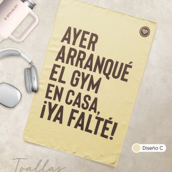 Toalla deportiva gym