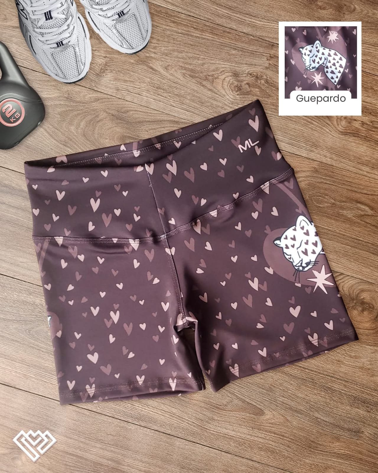 Short cómic puma