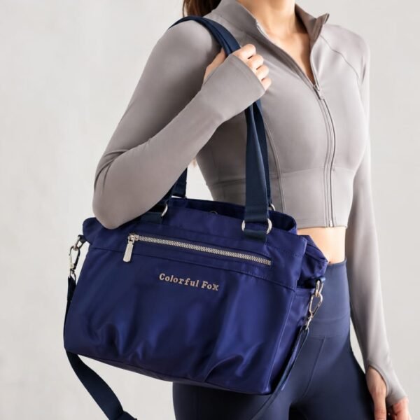 Bolso deportivo colorful azul