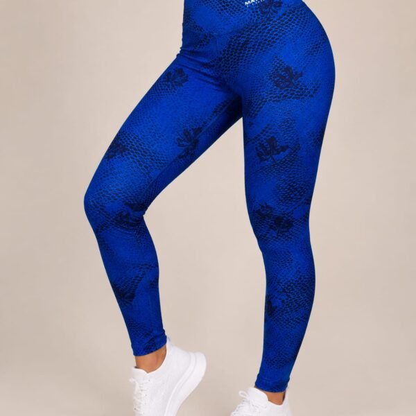 Tobillero print azulino (talla L)