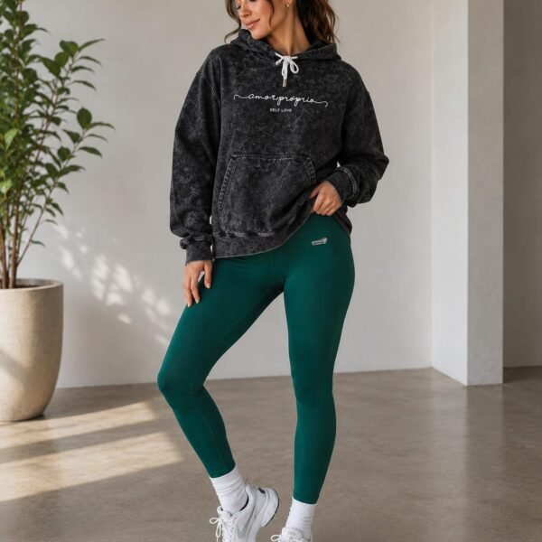 Conjunto invierno negro (S-M)