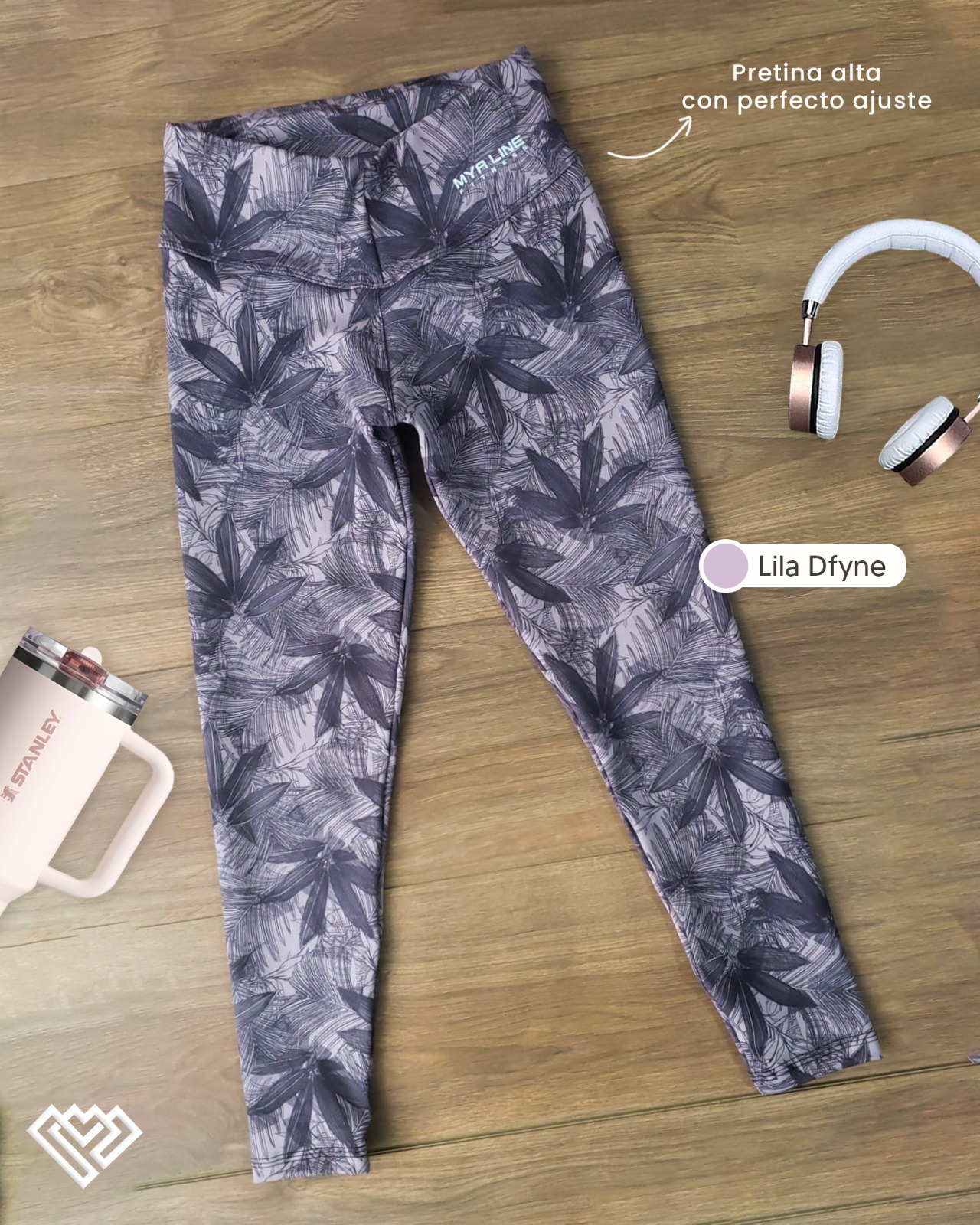 Tobillero print lila dfyne (S-M)