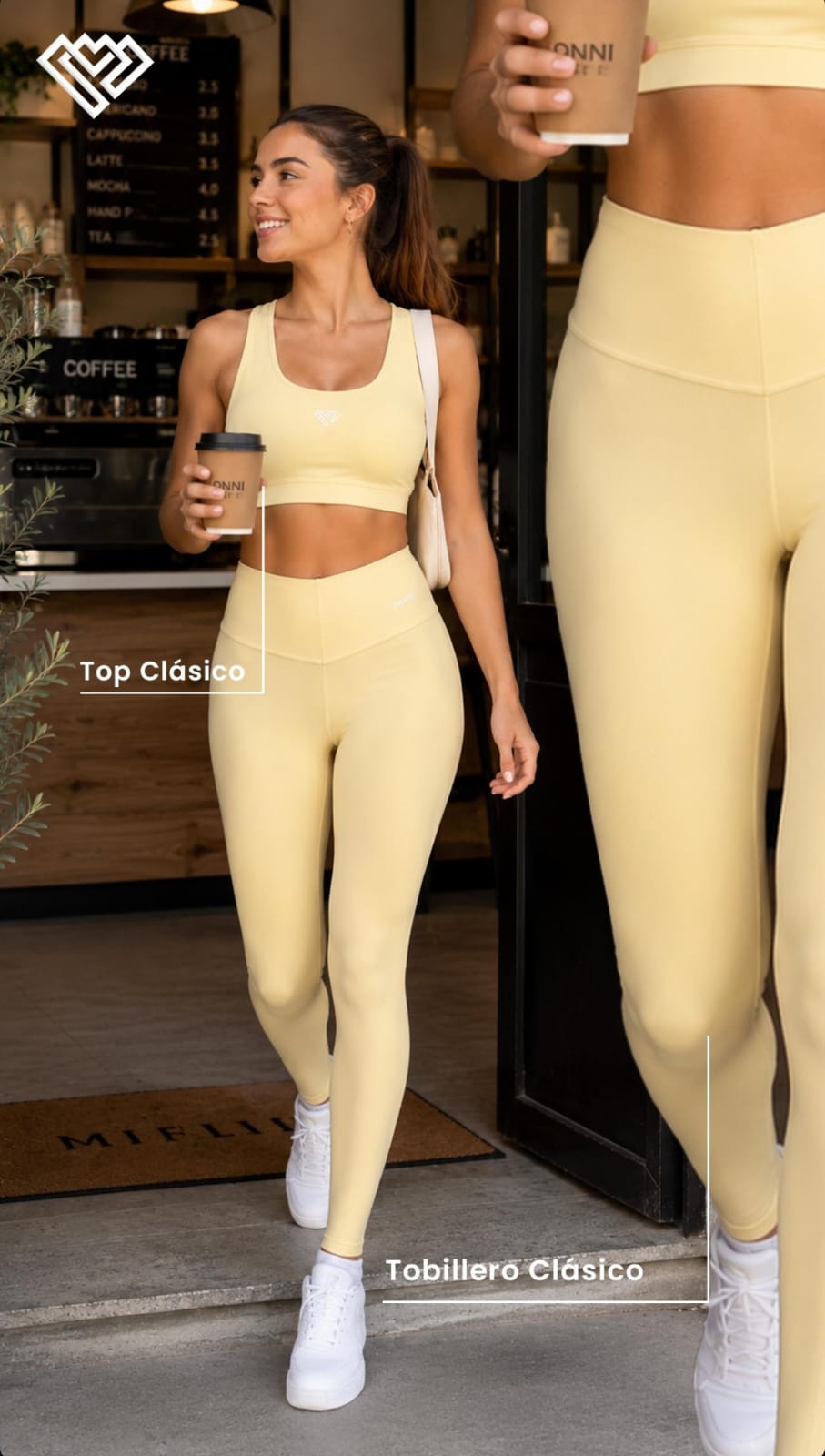 Conjunto básico amarillo